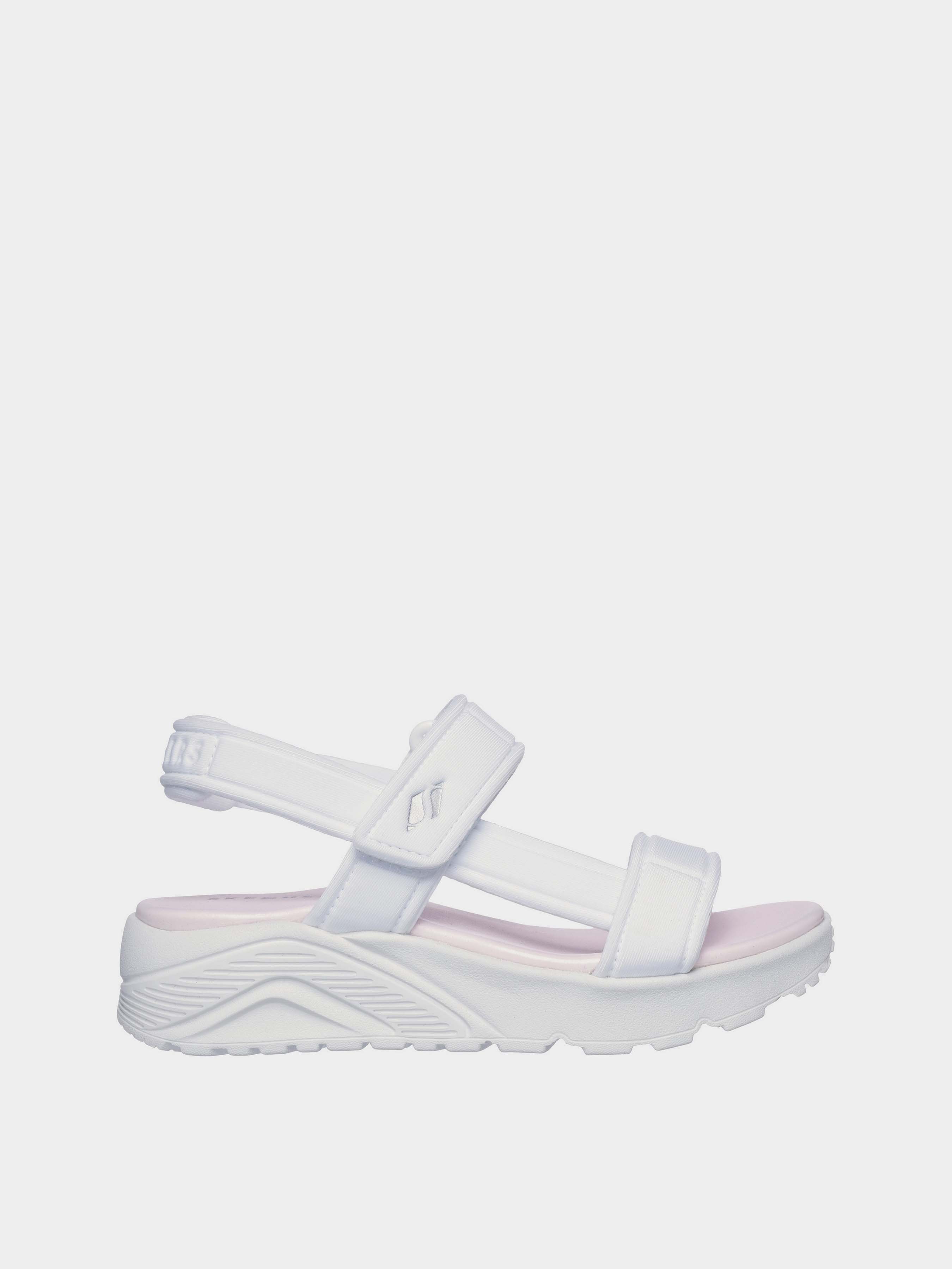 Дитячі Сандалії Skechers UNO LITE SANDAL (KK3754) колір білий, матеріал текстиль