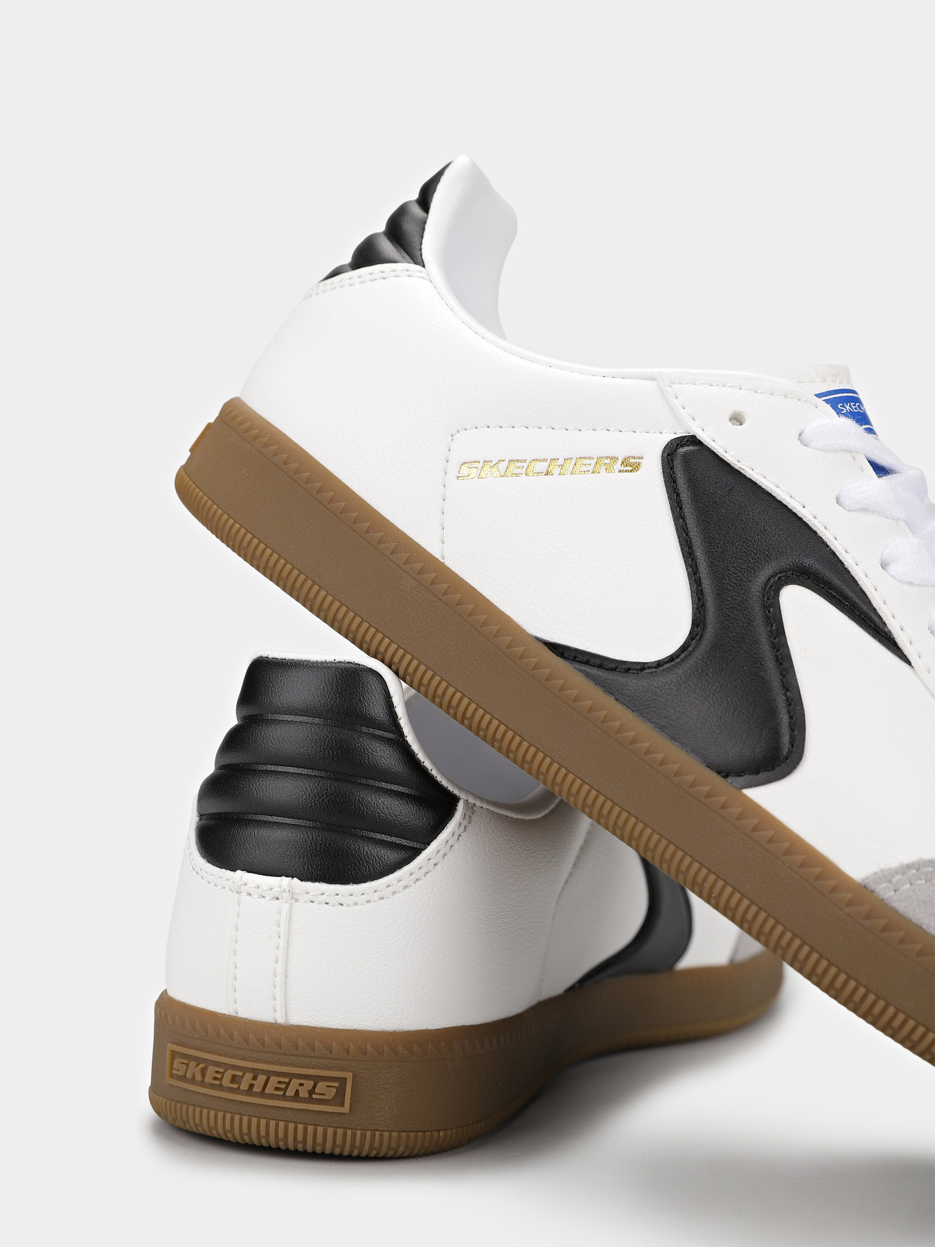 Кеды низкие Skechers Hotshot - Junior Varsity модель 418005L WBK Фото