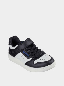 Кеди низькі Skechers QUICK STREET модель 405638L BKW Фото