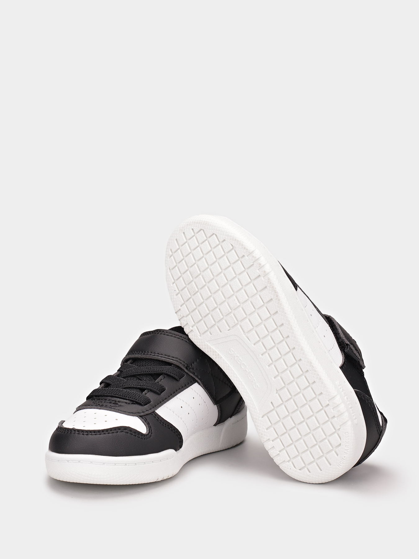 Кеди низькі Skechers QUICK STREET модель 405638N BKW Фото