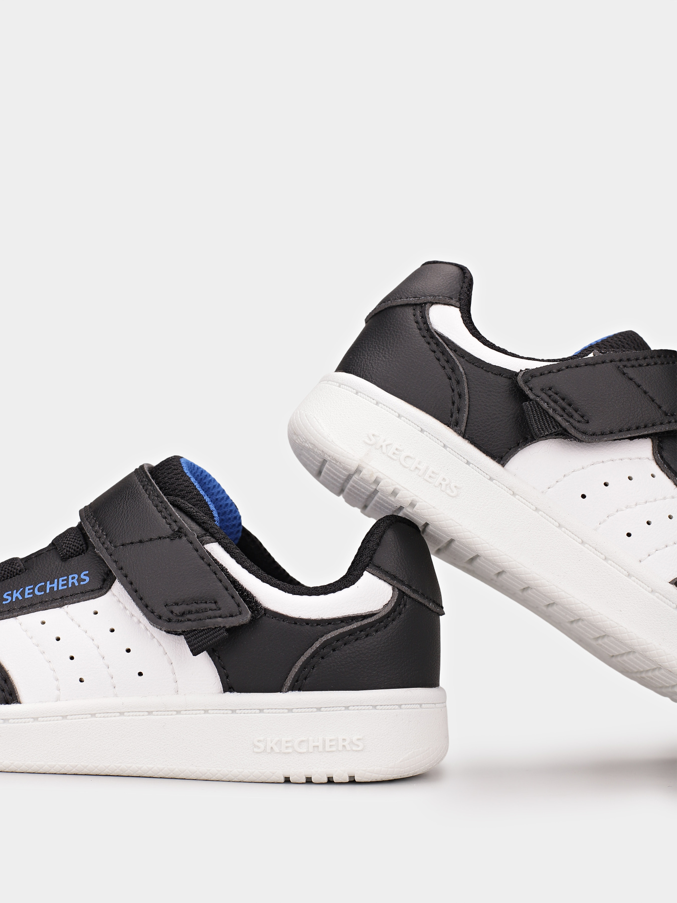 Кеди низькі Skechers QUICK STREET модель 405638N BKW Фото