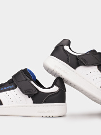 Кеди низькі Skechers QUICK STREET модель 405638N BKW Фото