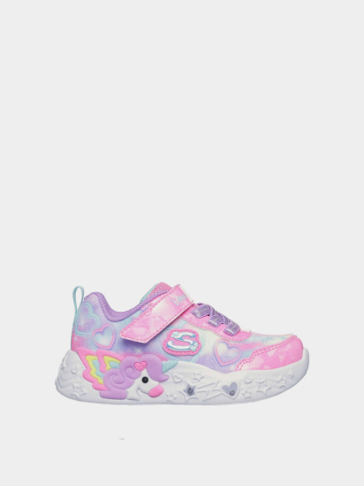 Кросівки Skechers Unicorn Charmer - Lil Heart Sparkles модель 303064N PKMT - фото