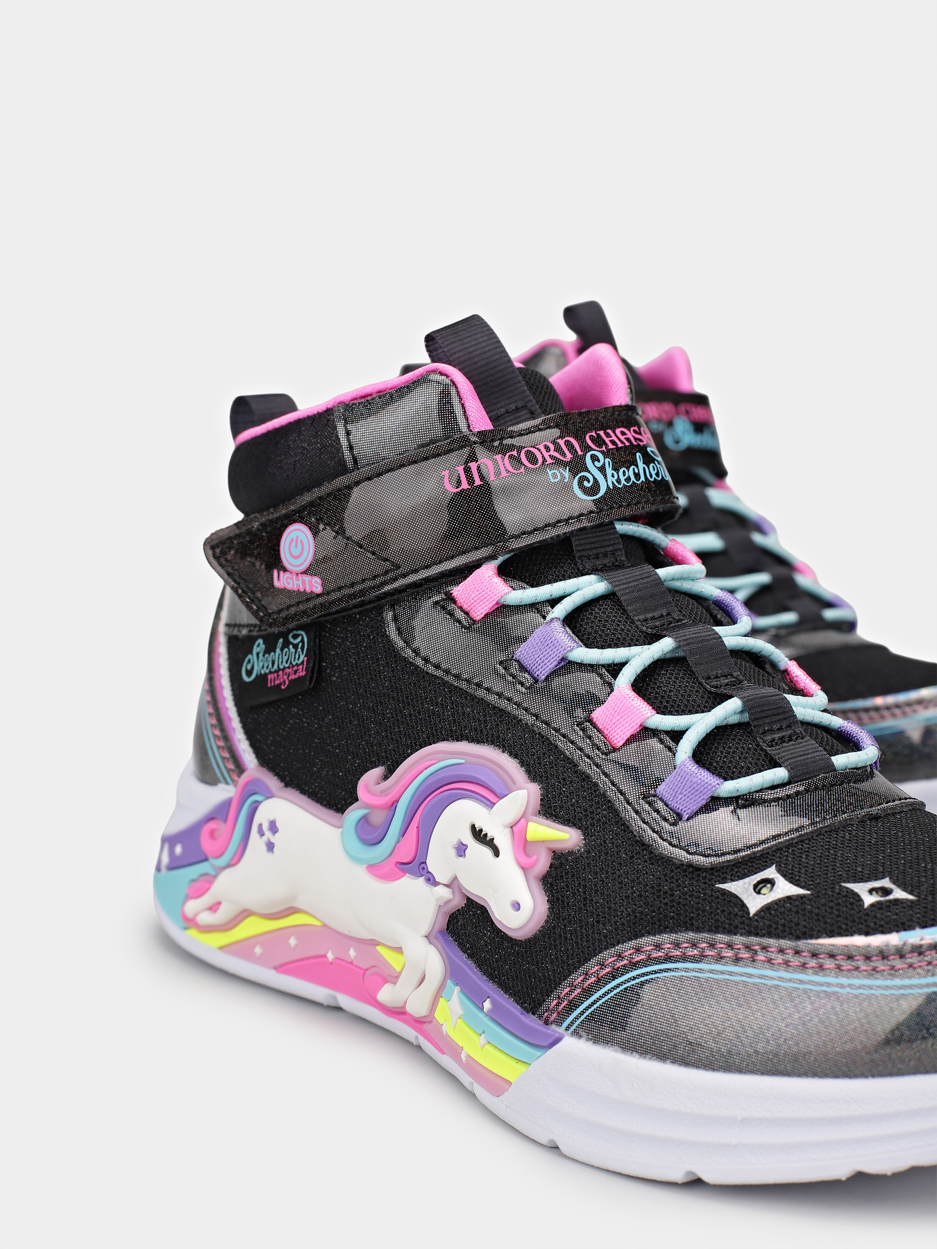 Ботинки Skechers UNICORN CHASER модель 303302L BKMT Фото