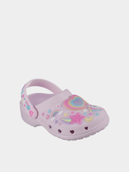 Сабо Skechers Foamies: Heart Charmer - Girly Land модель 308406L LPMT — фото 5 - INTERTOP