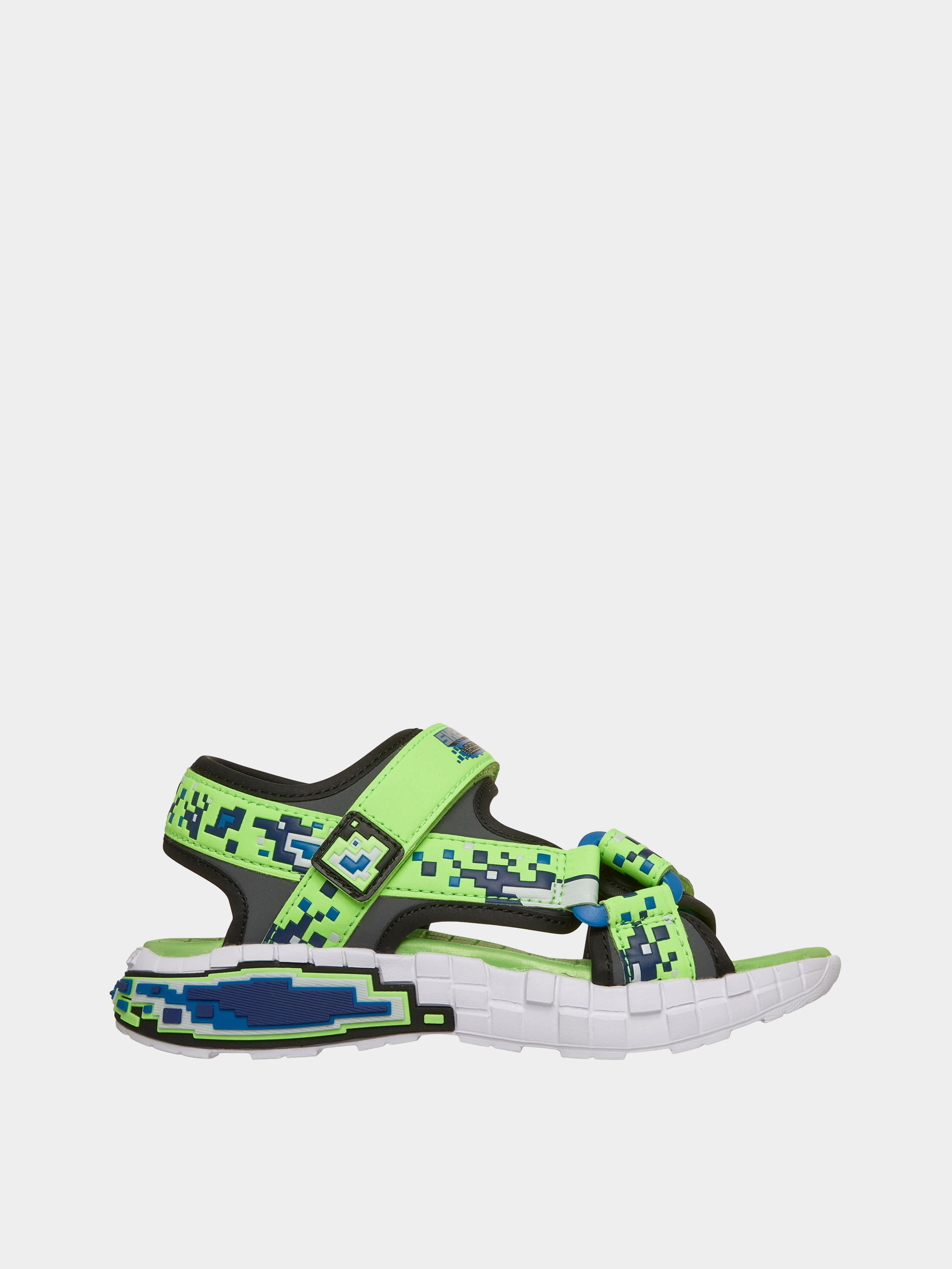 Дитячі Сандалії Skechers MEGA-SPLASH 4K (KK3890) колір зелений, матеріал штучна шкіра