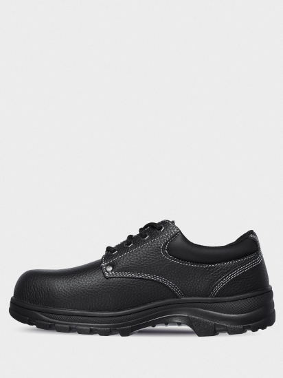 Напівчеревики Skechers Workshire Tydfil ST Oxford модель 77164 BLK — фото - INTERTOP