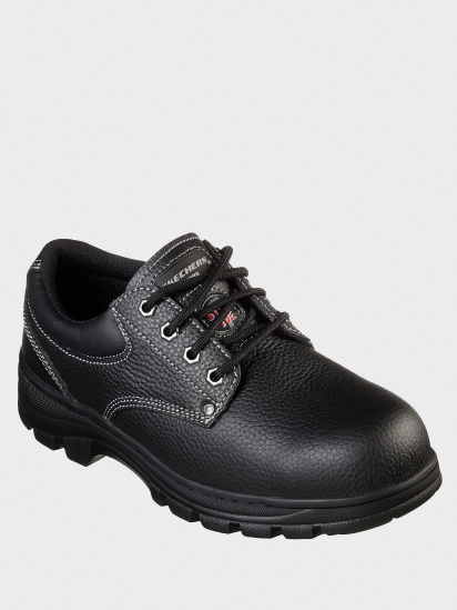 Напівчеревики Skechers Workshire Tydfil ST Oxford модель 77164 BLK — фото 5 - INTERTOP