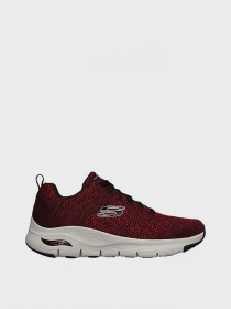 Кроссовки повседневные Skechers Arch Fit – Waveport модель 232041 RDBK Фото