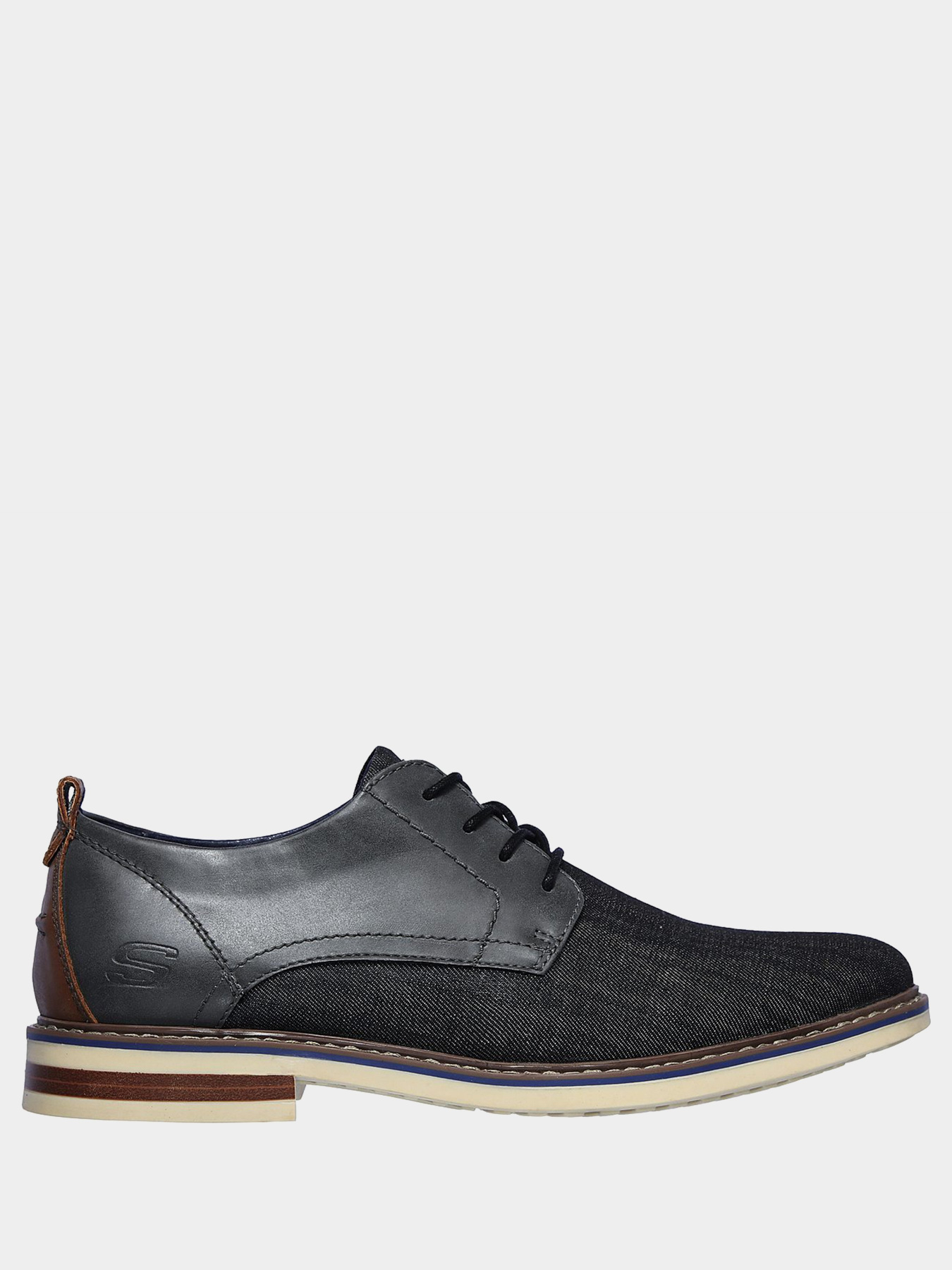 Туфли Skechers Bregman - Rito модель 204130 CHAR Фото