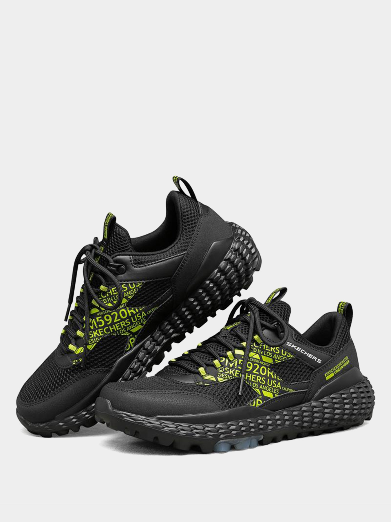 Кросівки повсякденні Skechers  Monster - Mashton модель 232189 BKLM Фото