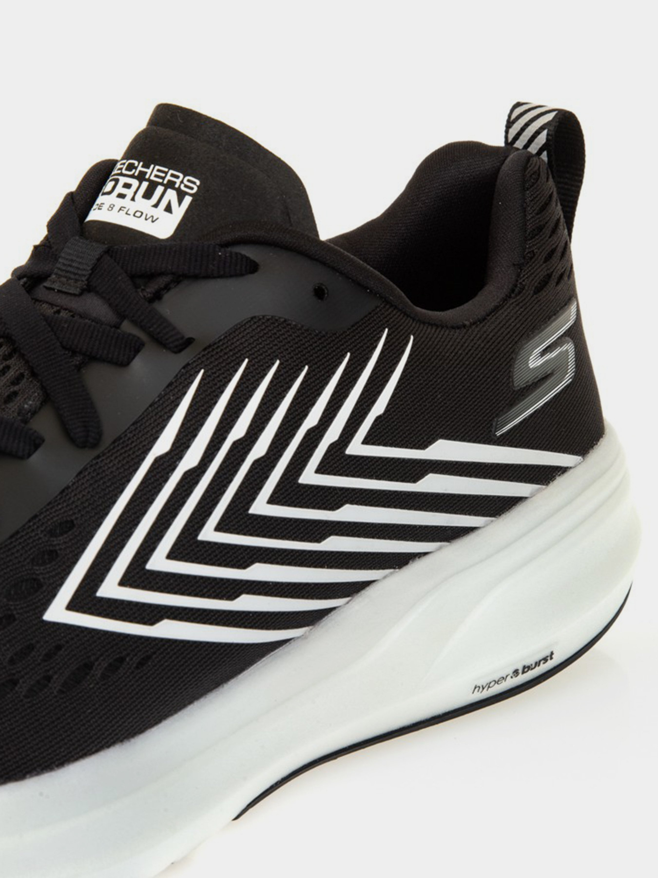 Кроссовки для бега Skechers GORUN RIDE 8 FLOW модель 220218 BKW Фото