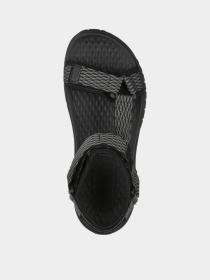 Сандалии Skechers Relaxed Fit: Lomell - Rip Tide модель 204351 BKGY Фото