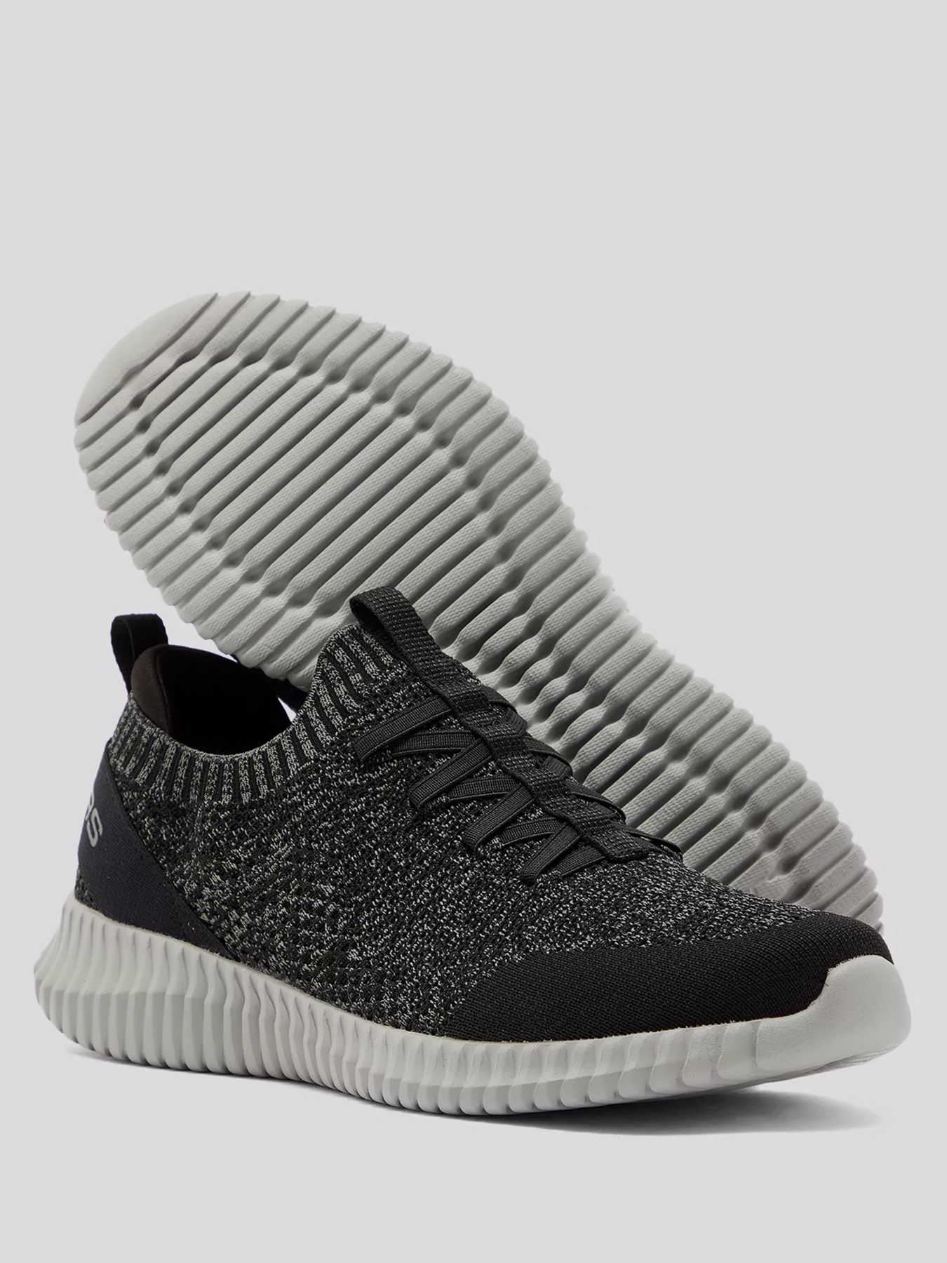 Сліпони Skechers Elite Flex - Karnell модель 232048 BKGY Фото