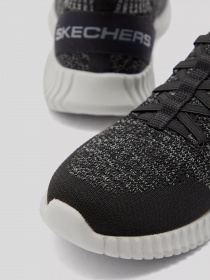 Сліпони Skechers Elite Flex - Karnell модель 232048 BKGY Фото