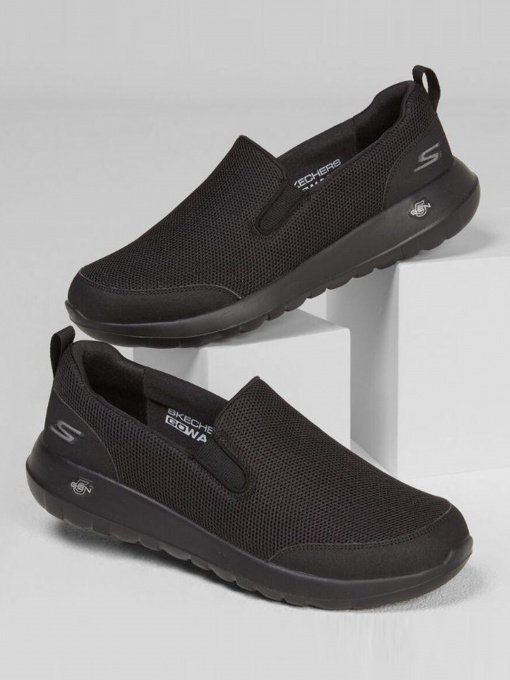 Слипоны Skechers GOwalk Max - Clinched модель 216010 BBK Фото