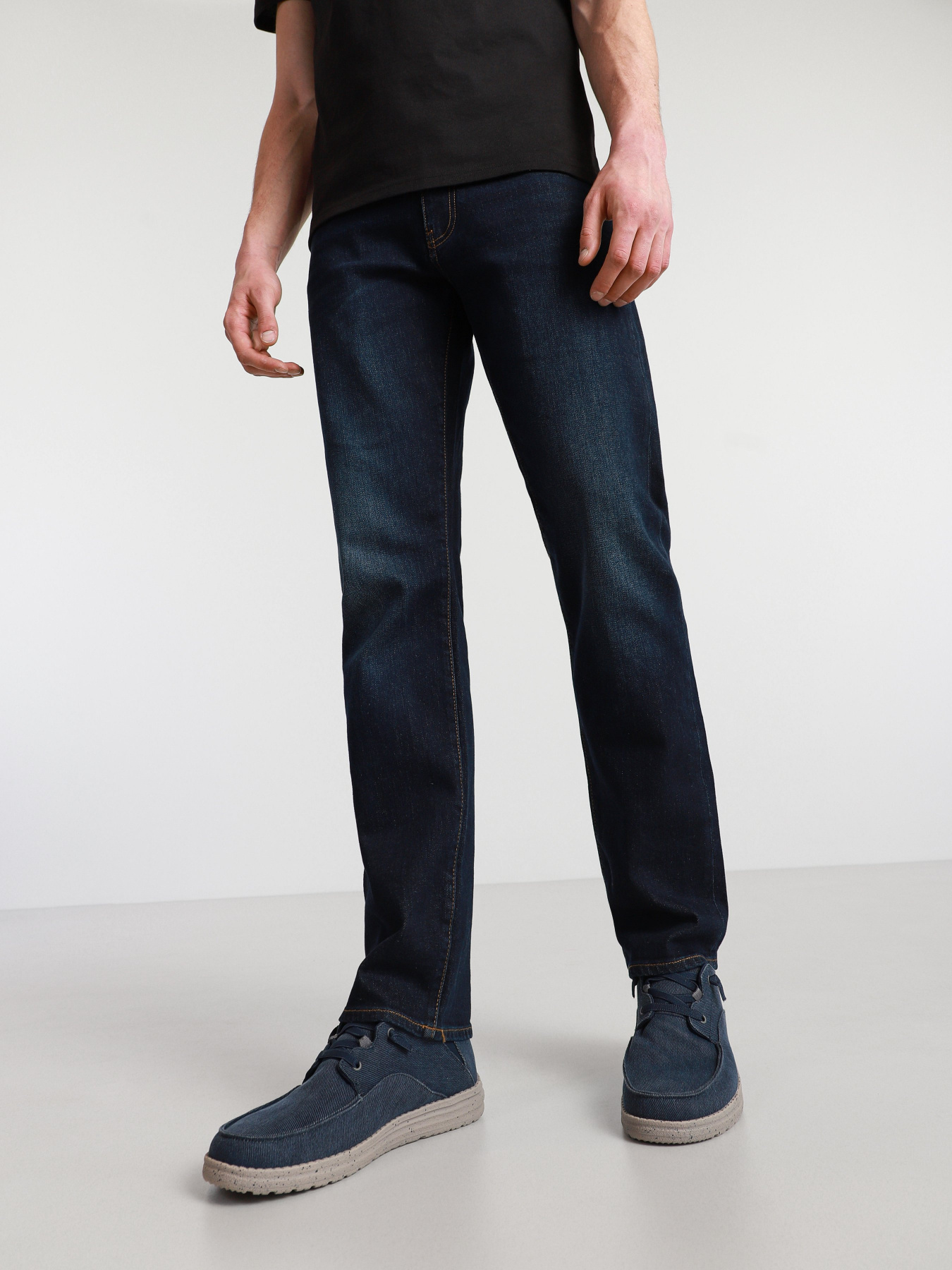 Полуботинки Skechers Melson Volgo модель 66384 NVGY Фото