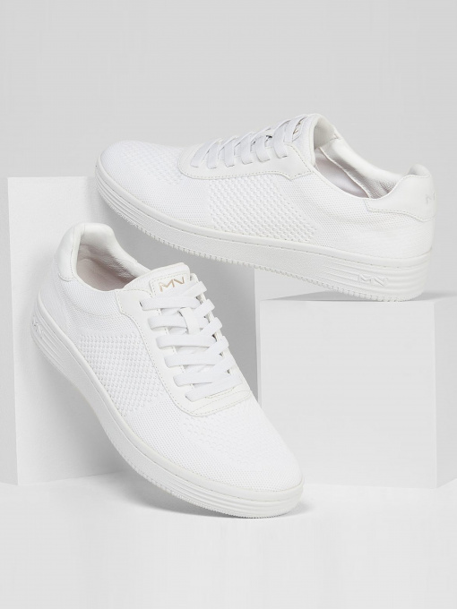 Кеды низкие Skechers Palmilla - Abbott модель 222042 WHT Фото