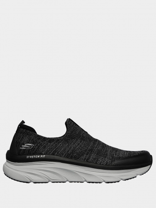 Слипоны Skechers Relaxed Fit: D'Lux Walker модель 232163 BKW Фото