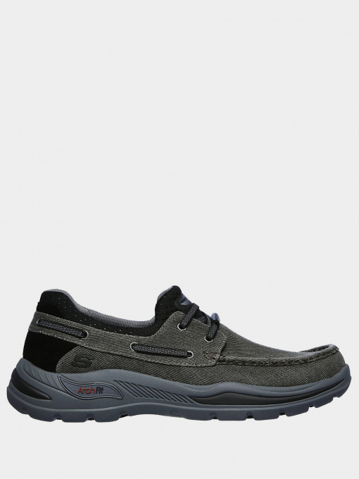 Слипоны и мокасины Skechers Arch Fit Motley - Oven модель 204180 BLK Фото