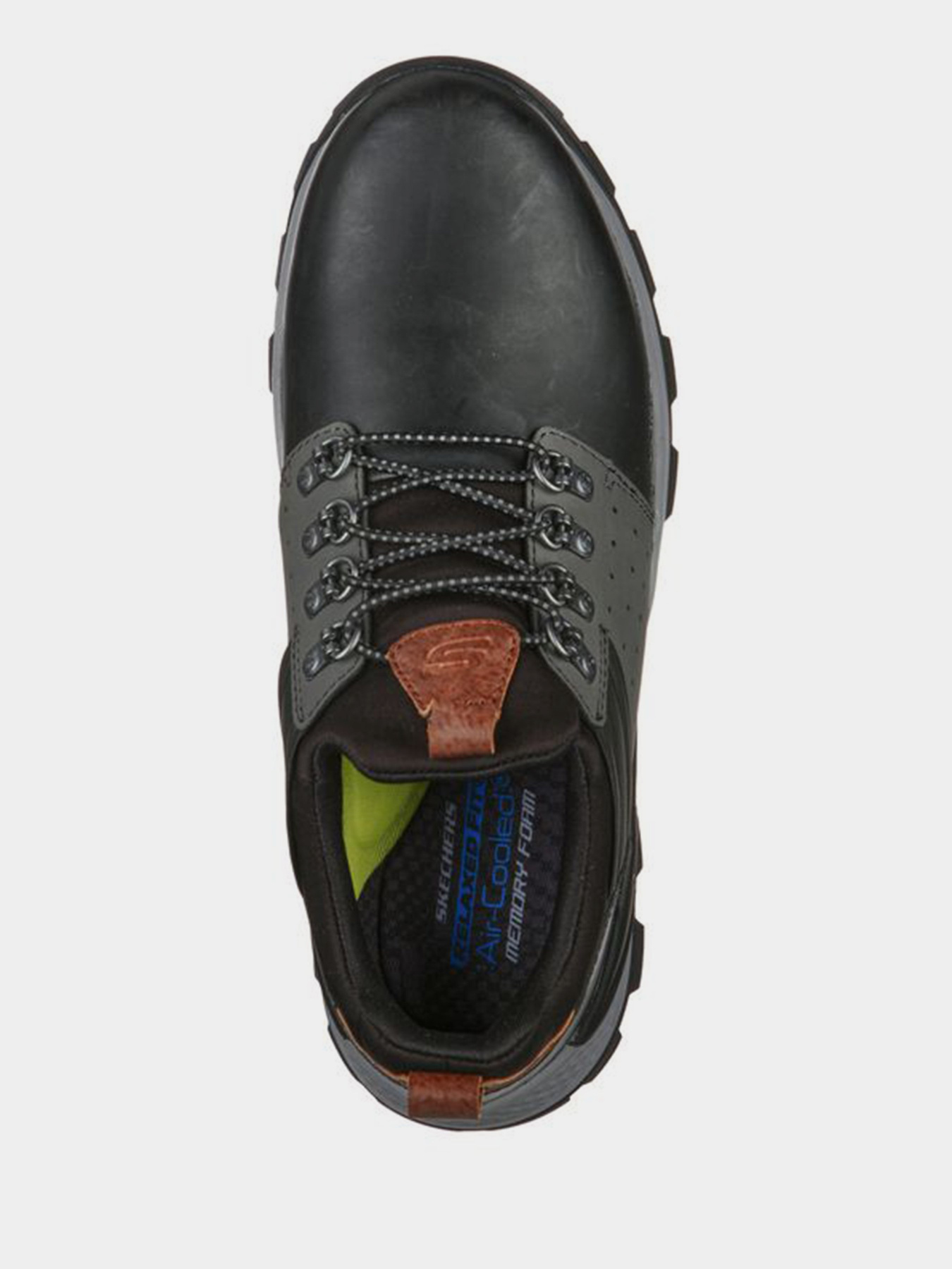 Полуботинки Skechers Relaxed Fit®: Riglen - Albano модель 204294 BKGY Фото