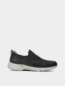 Слипоны Skechers GOwalk 6 модель 216202 BLK Фото