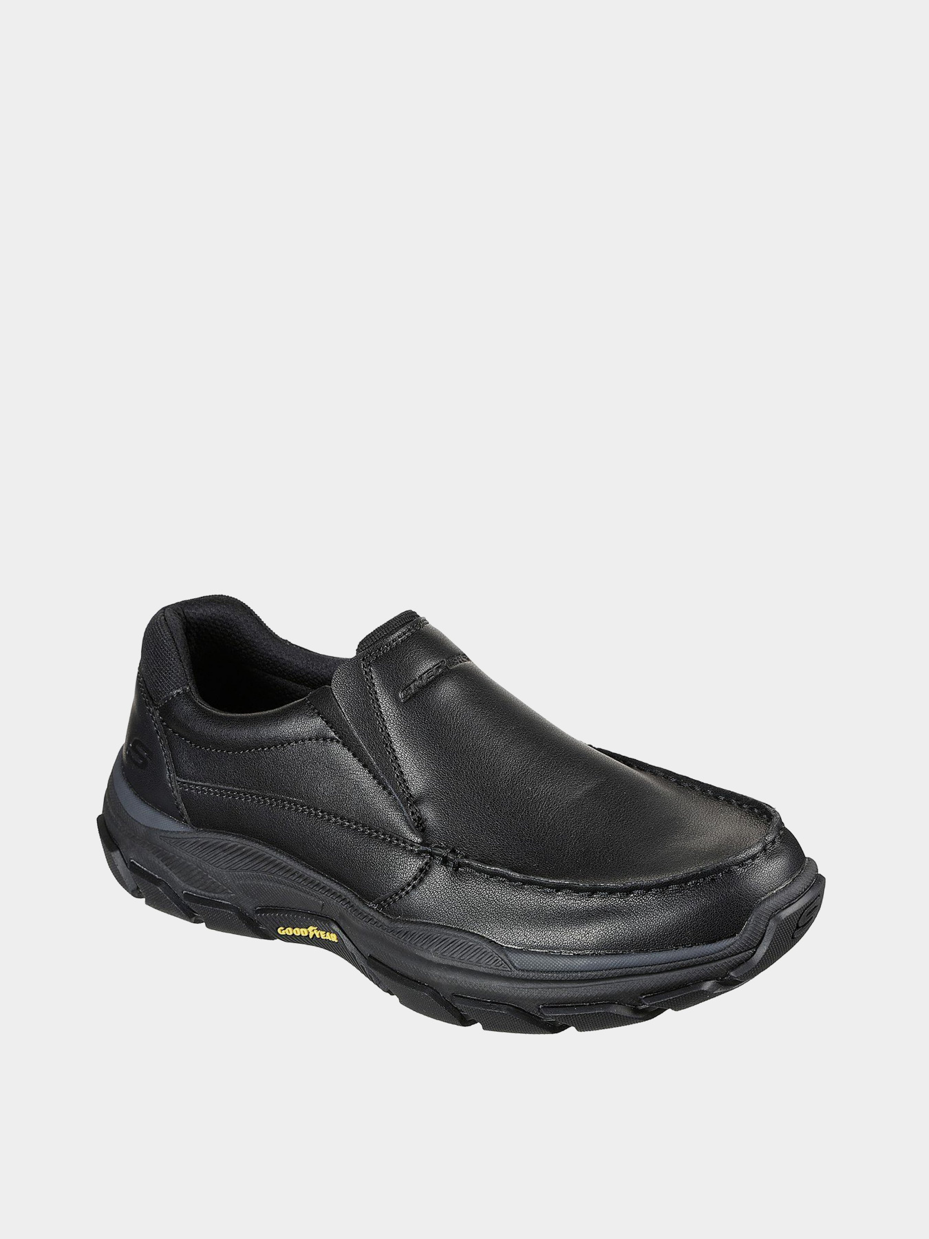 Мокасины Skechers RELAXED FIT: RESPECTED - CATEL модель 204321 BLK Фото
