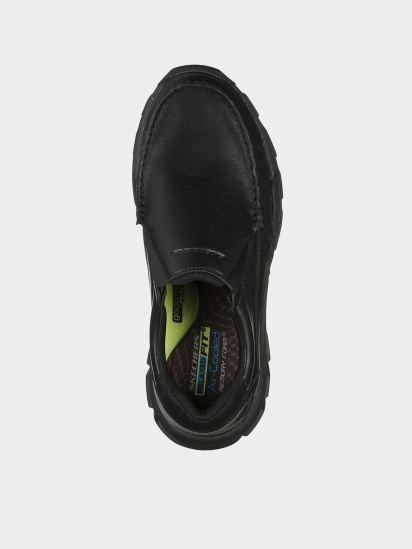 Мокасини Skechers RELAXED FIT: RESPECTED - CATEL модель 204321 BLK — фото 4 - INTERTOP