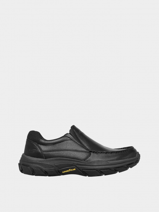 Мокасины Skechers RELAXED FIT: RESPECTED - CATEL модель 204321 BLK Фото