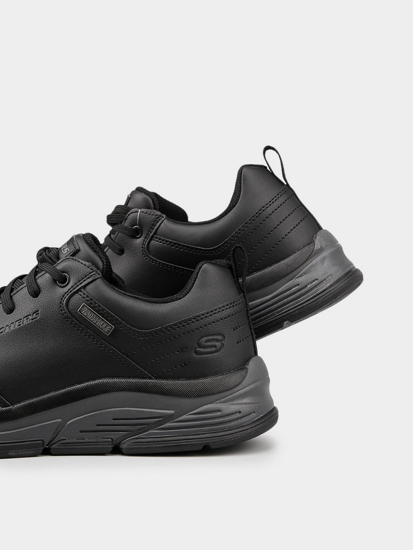 Кроссовки Skechers Relaxed Fit® Benago - Hombre модель 210021 BKGY Фото