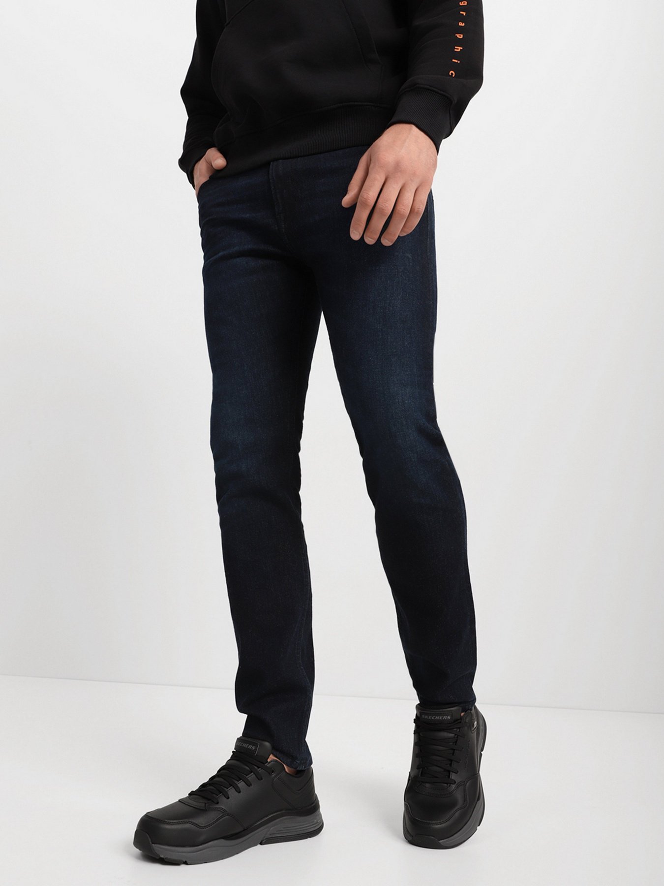 Кроссовки Skechers Relaxed Fit® Benago - Hombre модель 210021 BKGY Фото