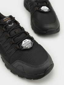 Кроссовки повседневные Skechers Work Fannter модель 200000W BLK Фото