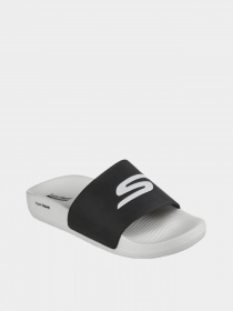 Шлепанцы Skechers HYPER SLIDE - DERIVER модель 246020 BKW Фото