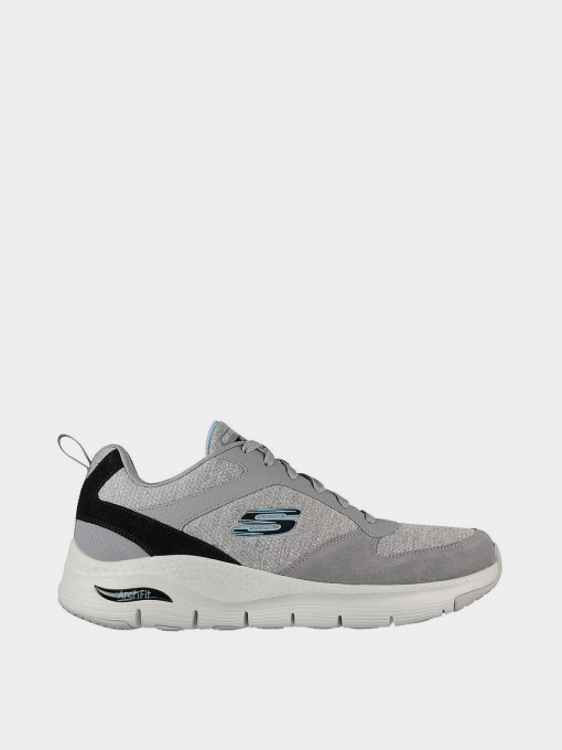 Кроссовки повседневные Skechers Arch Fit модель 232205 GYBK Фото