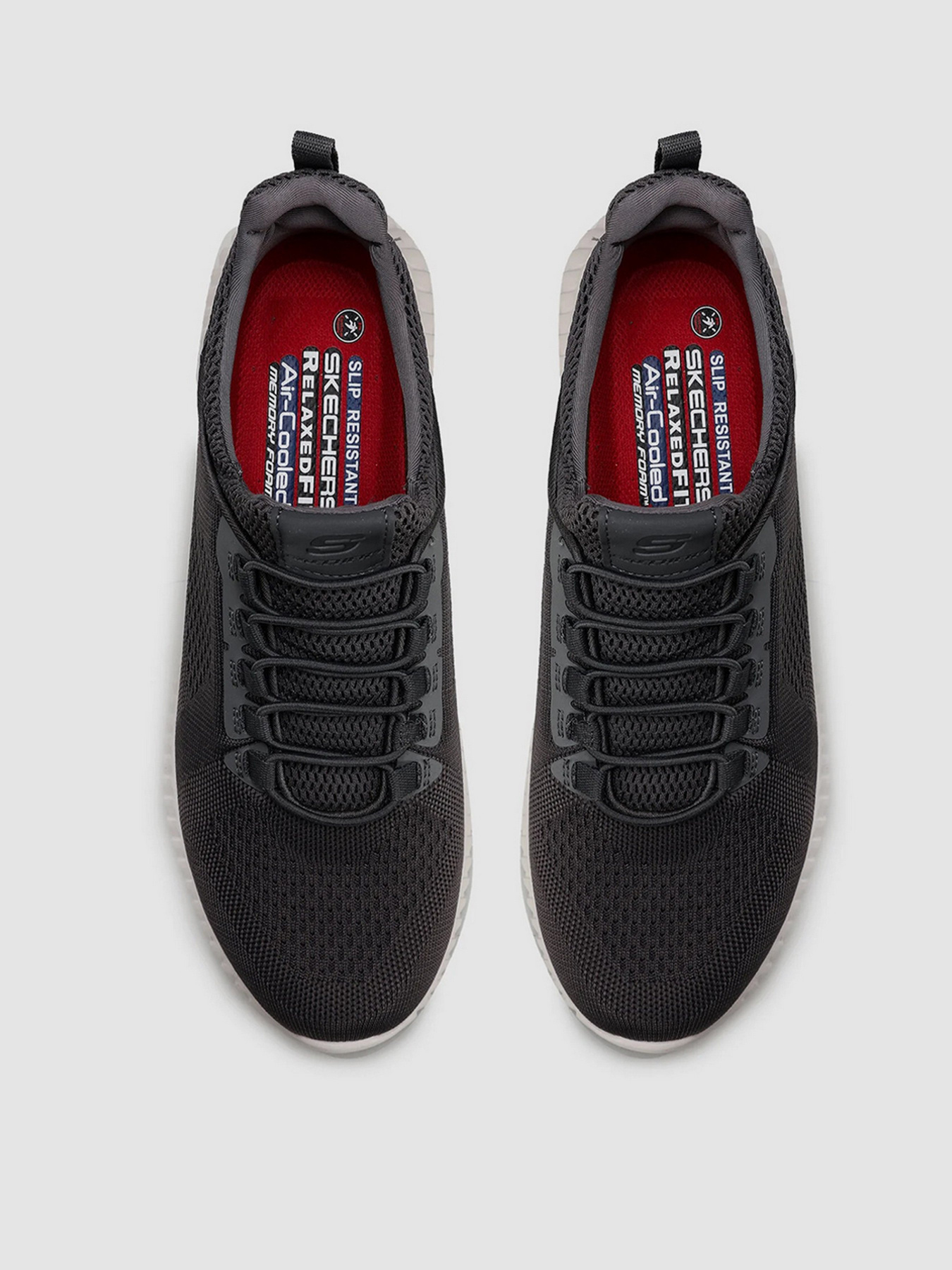 Кроссовки Skechers Work Relaxed Fit: Cessnock SR модель 77188 CHAR Фото