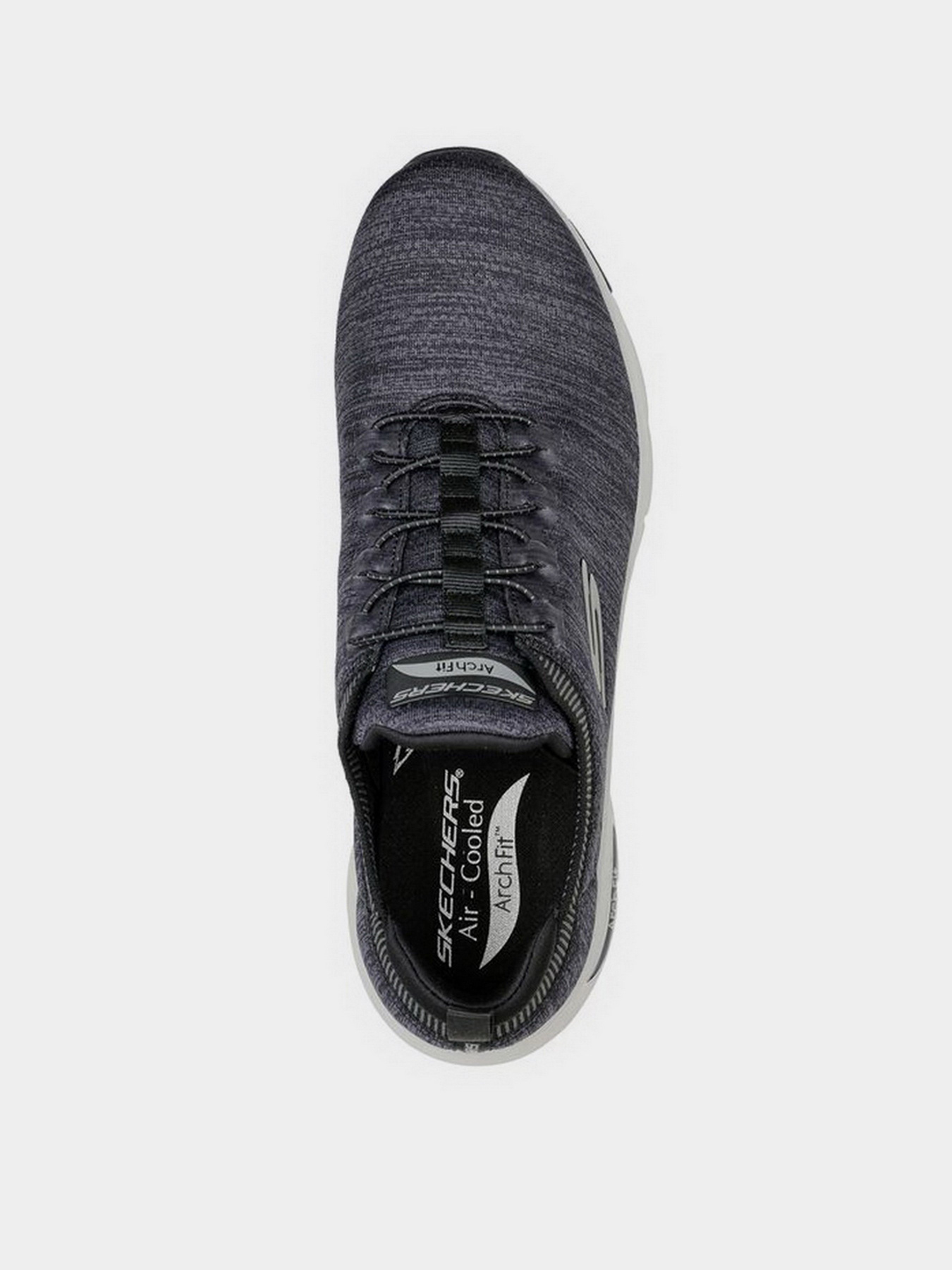 Кросівки повсякденні Skechers Arch Fit - Waveport модель 232301 BKGY Фото