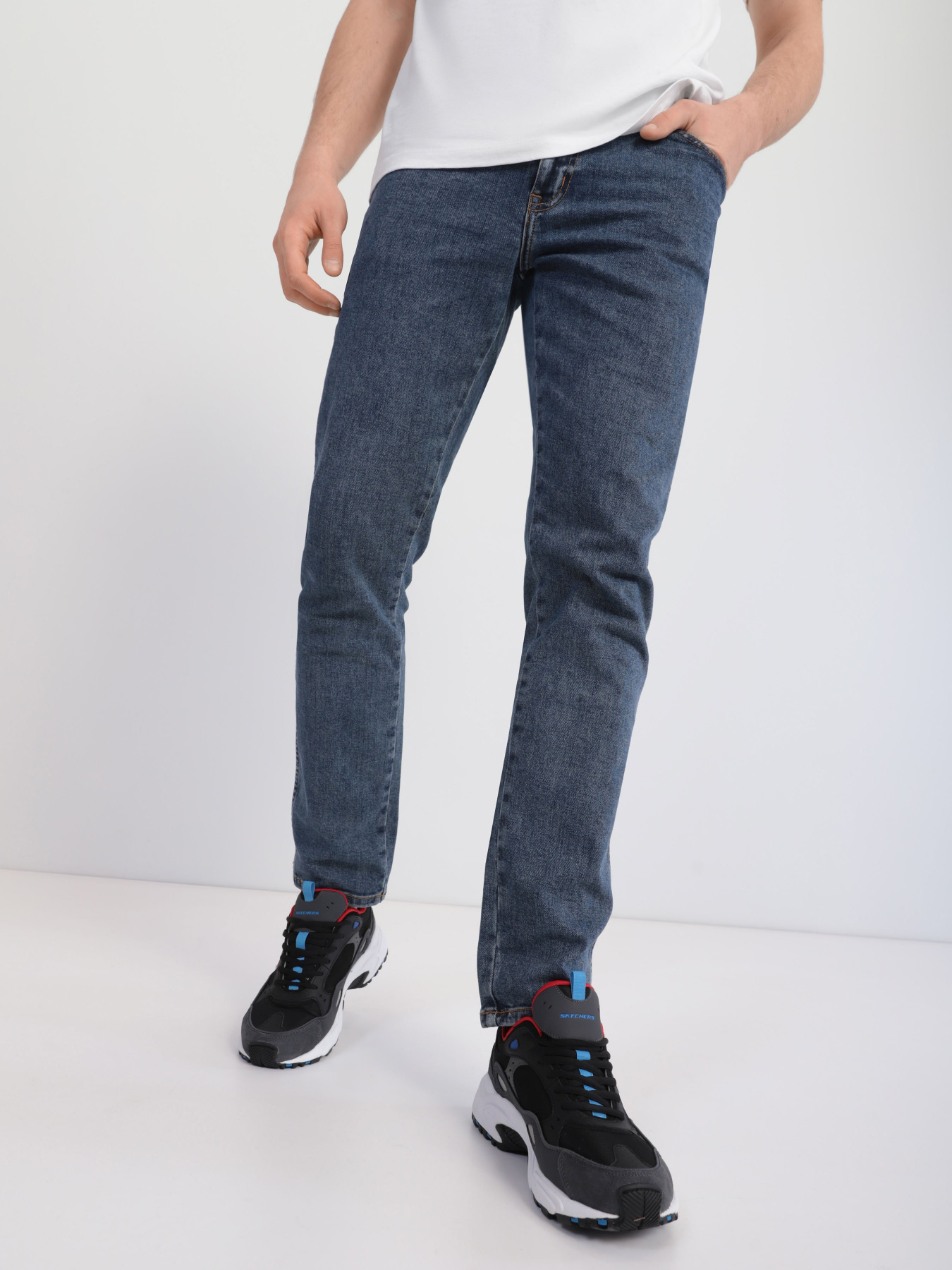 Кроссовки повседневные Skechers Stamina Marathon модель 999307 BKMT Фото