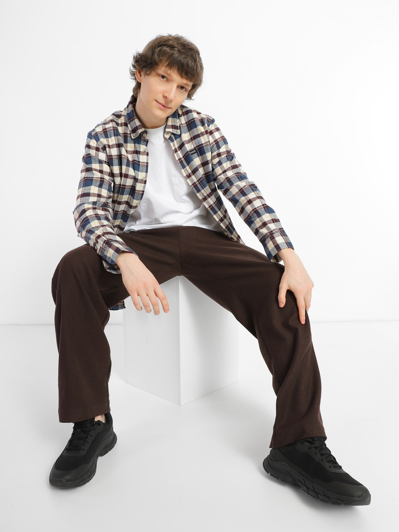 Кроссовки повседневные Skechers Arch Fit Baxter – Pendroy модель 210353 BBK Фото