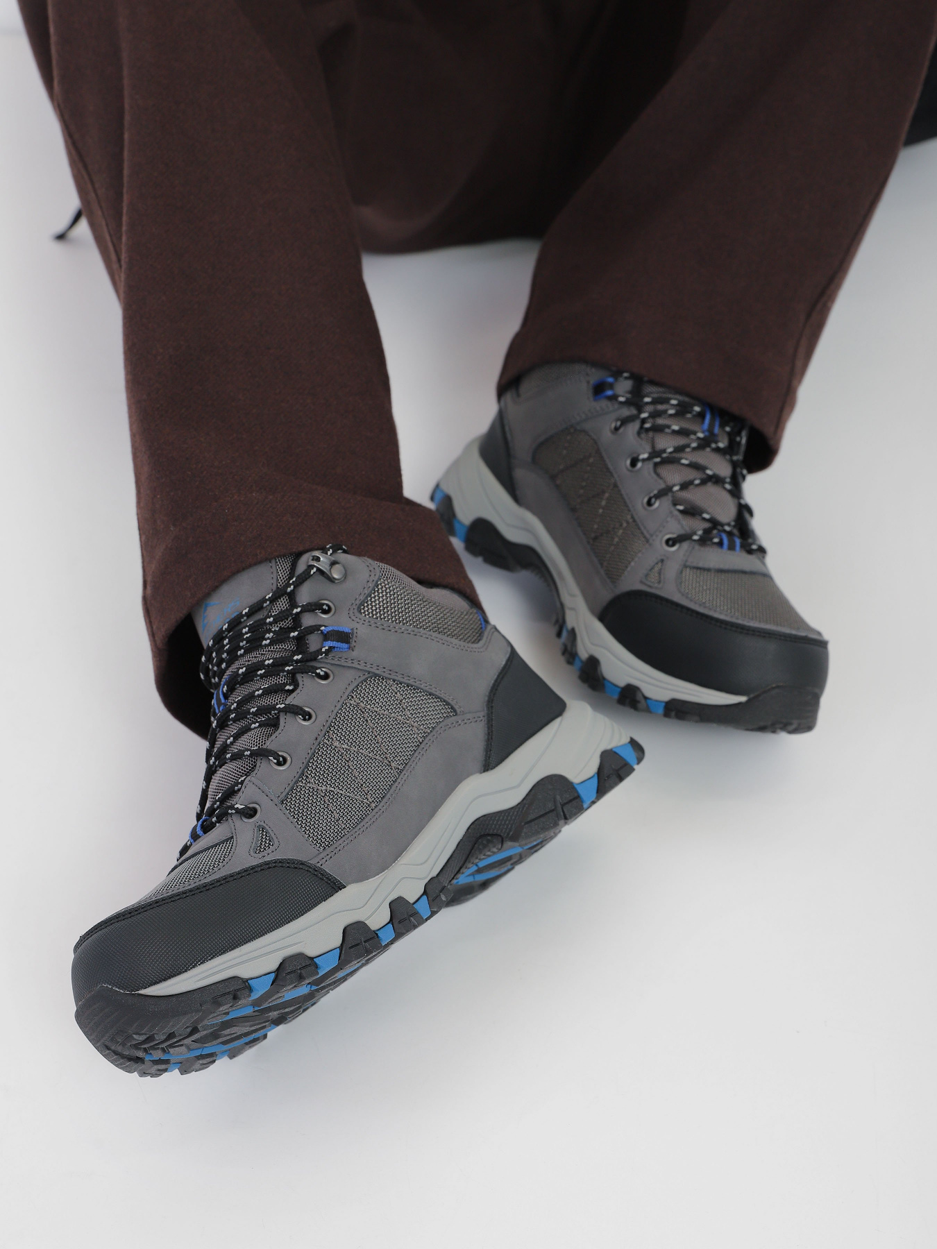 Ботинки Skechers Relaxed Fit: Selmen - Melano модель 204477 GRY Фото