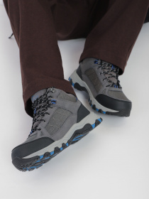 Черевики Skechers Relaxed Fit: Selmen - Melano модель 204477 GRY Черевики Skechers Relaxed Fit: Selmen - Melano модель 204477 GRY Фото