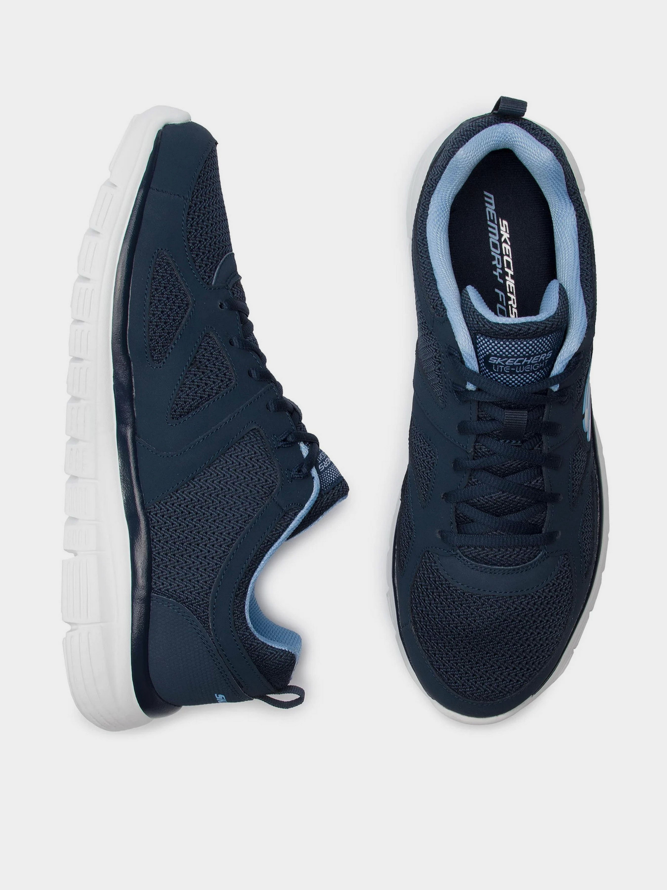 Кросівки повсякденні Skechers Burns - Agoura модель 52635 NVY Фото