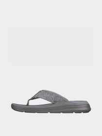 Вьетнамки Skechers Relaxed Fit: Sargo - Playa Bay модель 204533 GRY Фото