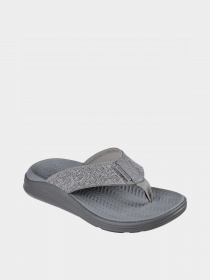 Вьетнамки Skechers Relaxed Fit: Sargo - Playa Bay модель 204533 GRY Фото