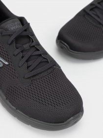 Кроссовки повседневные Skechers GoWalk 6 - Avalo Extra Wide Fit модель 216209WW BBK Фото