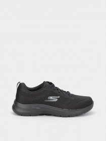 Кроссовки повседневные Skechers GoWalk 6 - Avalo Extra Wide Fit модель 216209WW BBK Фото