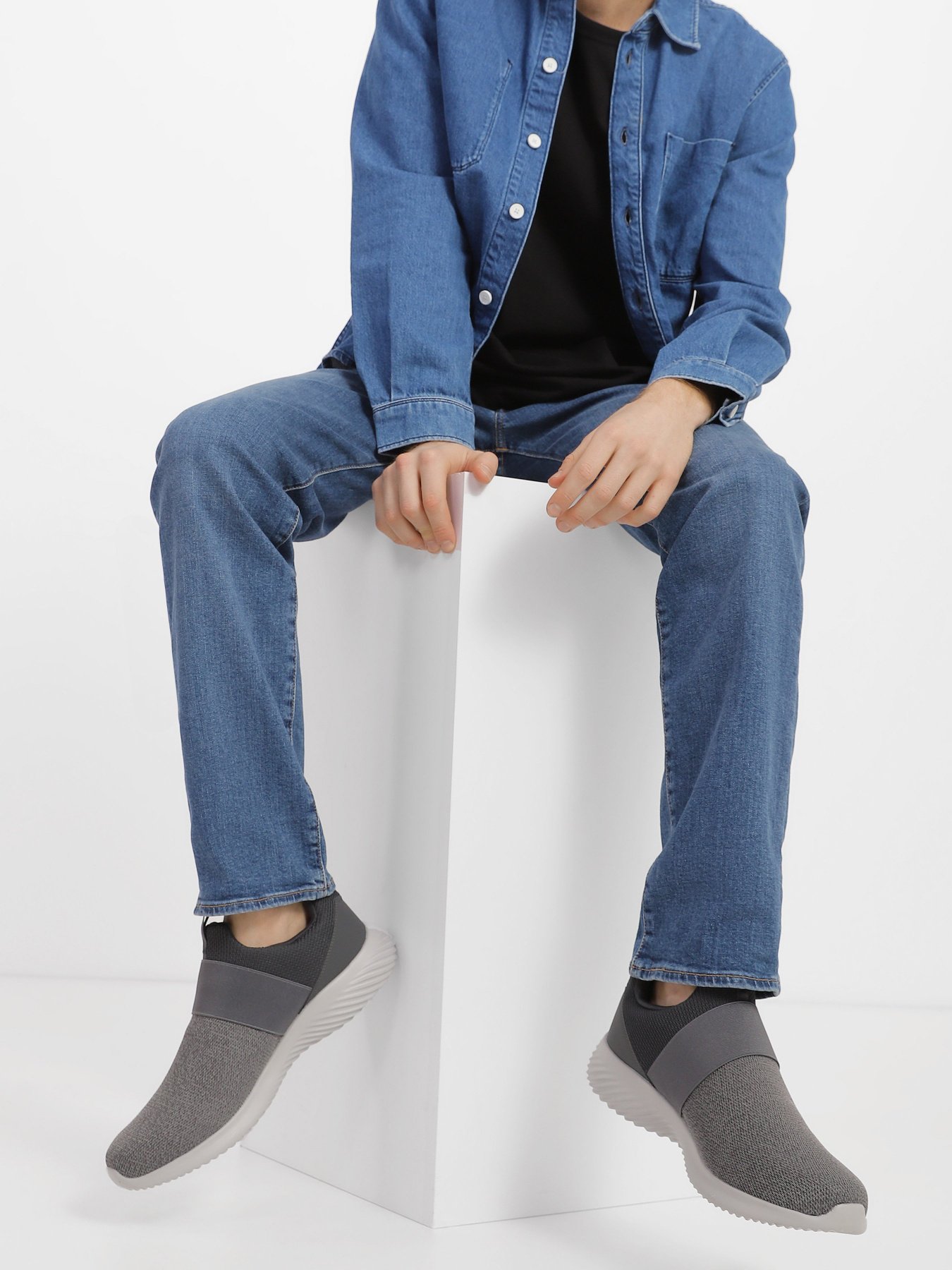 Сліпони Skechers Bounder – Inshore модель 232575W GRY Фото