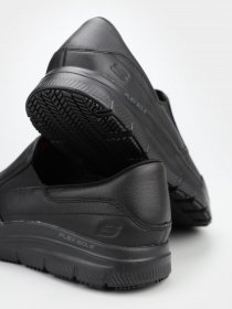 Слипоны Skechers Work Relaxed Fit: Flex Advantage SR-Bronwood модель 77071EC BLK Фото