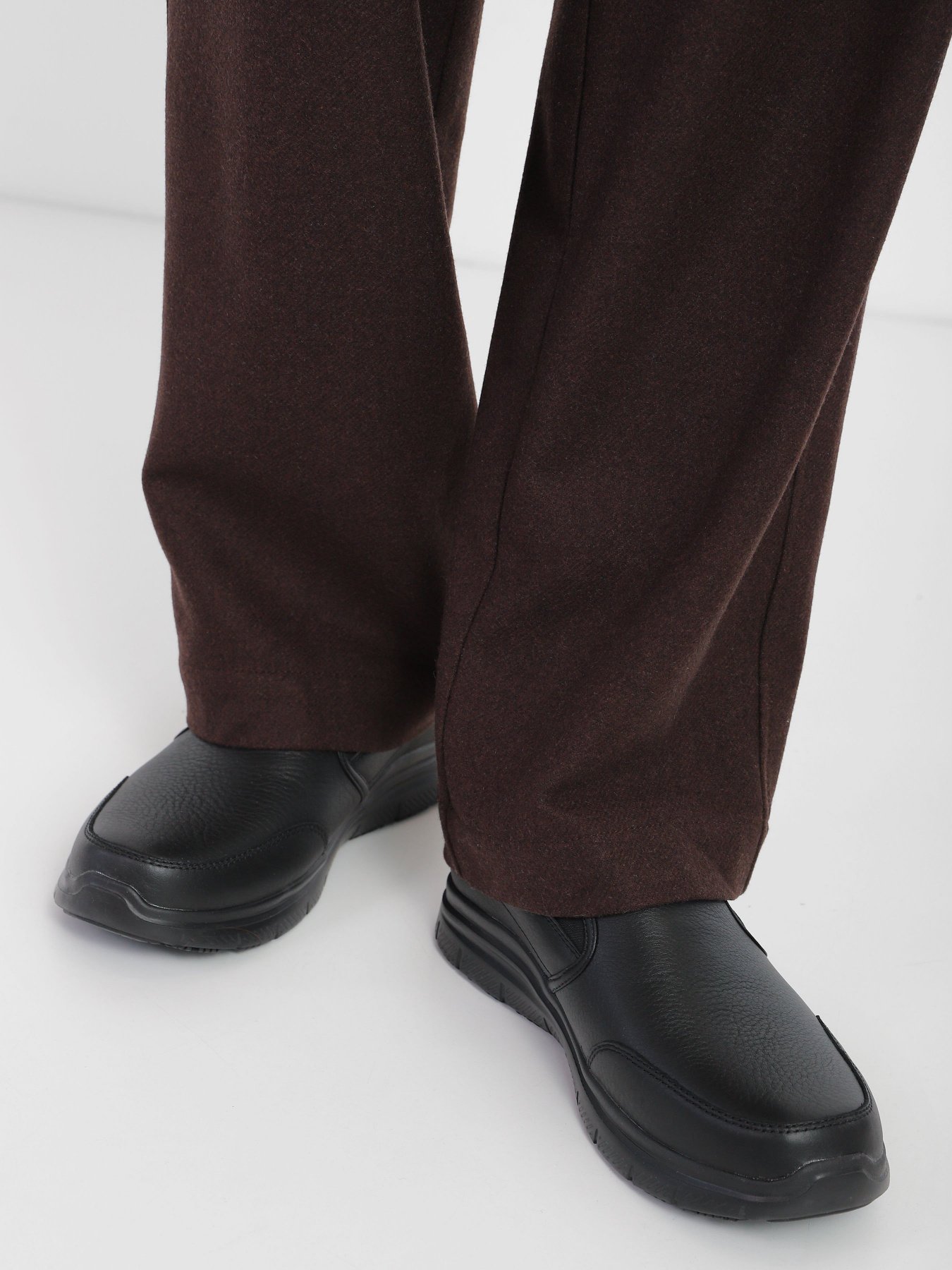 Сліпони Skechers Work Relaxed Fit: Flex Advantage SR-Bronwood модель 77071EC BLK Фото