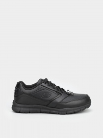 Кроссовки повседневные Skechers Work Relaxed Fit: Nampa SR модель 77156EC BLK Фото