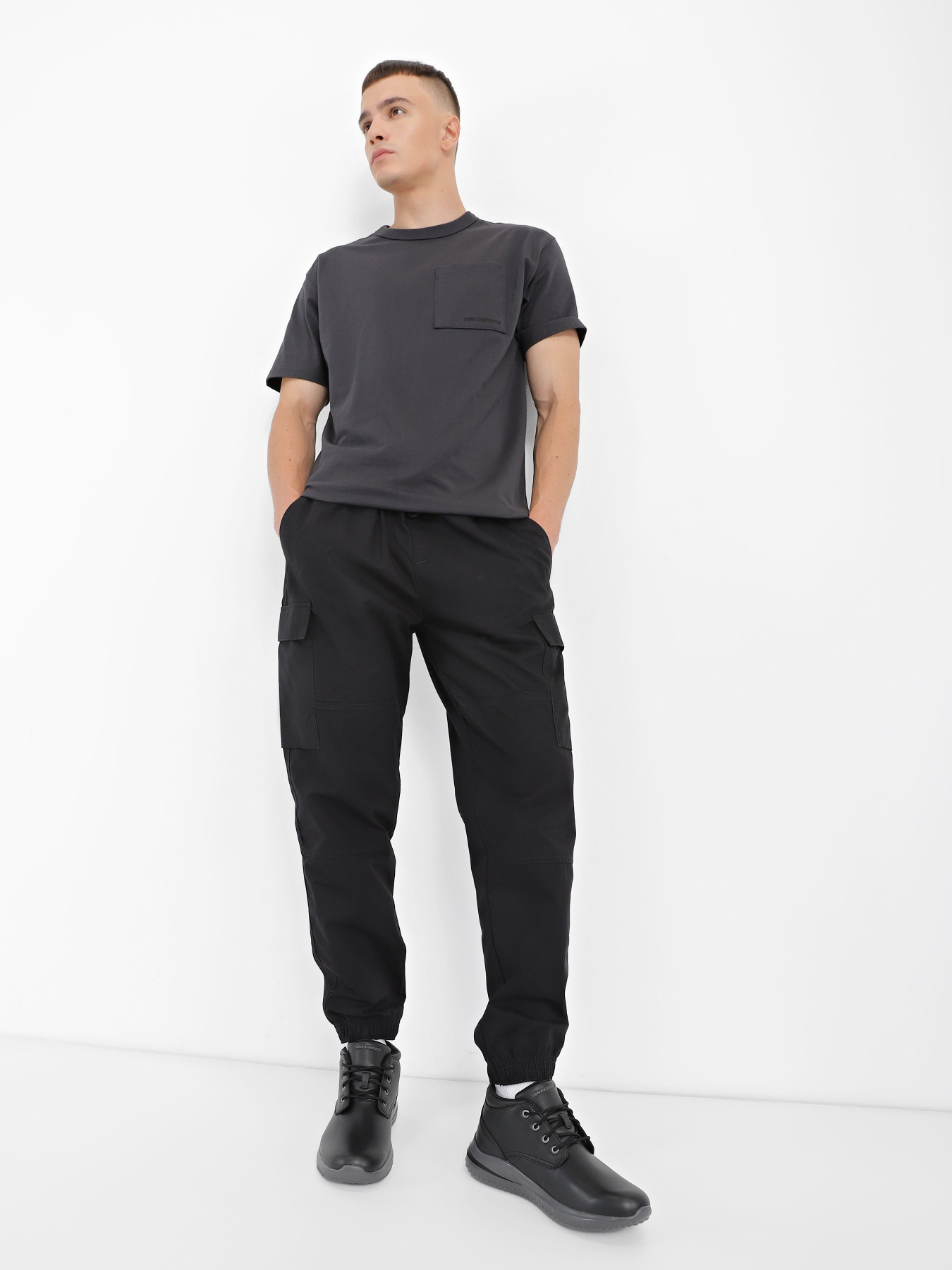 Ботинки Skechers Delson 3.0 модель 210662 BLK Фото